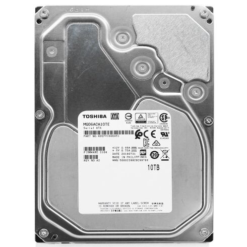 TOSHIBA HDEPV40DAB51 10TB 7.2K RPM 3.5Inch 6GBPS SAS HDDTOSHIBA HDEPV40DAB51 10TB 7.2K RPM 6GBPS SAS 3.5Inch HDD