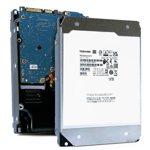 TOSHIBA HDEPX10GEA51 16TB 7.2K RPM 3.5Inch 6GBPS SAS HDD