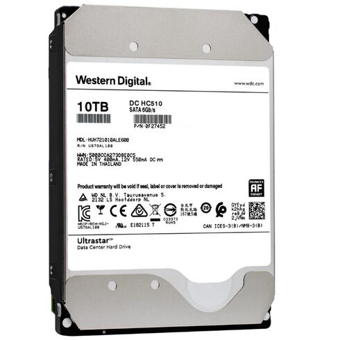HUH721010ALE604 WESTERN DIGITAL ULTRASTAR 10TB 7.2K RPM DC HC510 HDD