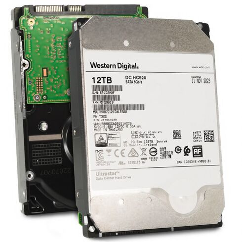 WESTERN DIGITAL HUH721212ALE601 ULTRASTAR 12TB 7.2K RPM 3.5Inch 6G HDD