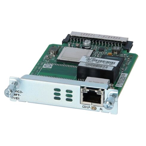 VWIC3-1MFT-T1/E1 Cisco 1 Port Voice Interface Card