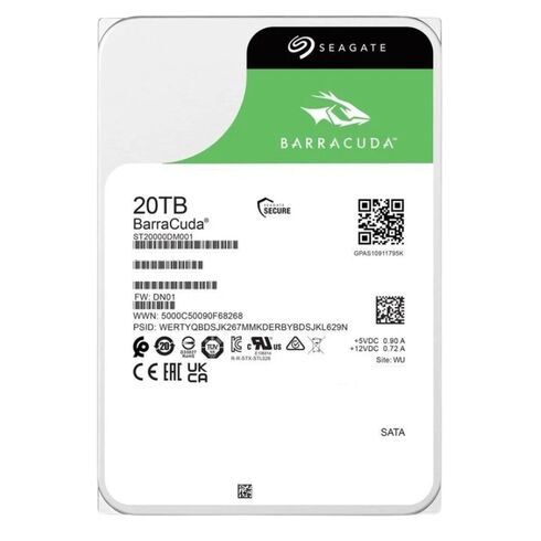 Seagate ST20000DM001 20TB 10K RPM Hard Disk Drive