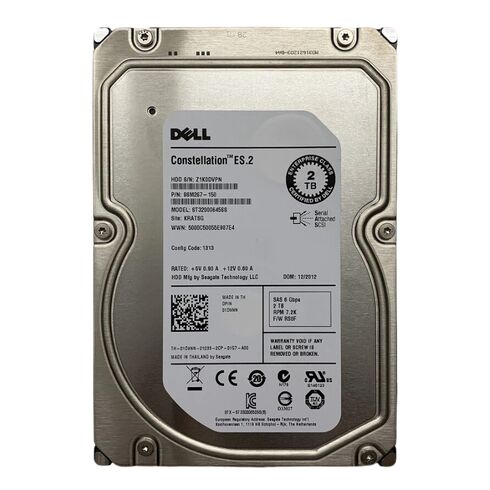 Seagate ST32000645SS 2TB 7.2K RPM SAS 6GBPS HDD