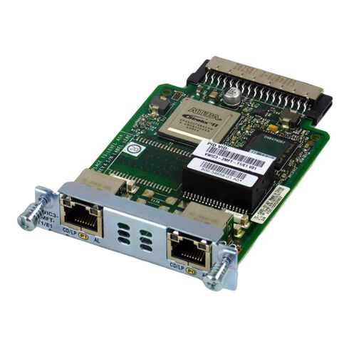 VWIC3-2MFT-T1/E1 Cisco 2 Ports VOIP WAN Interface Card