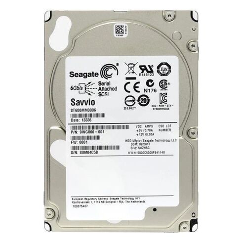 Seagate ST3600957SS 600GB 15K RPM SAS-6GBPS HDD
