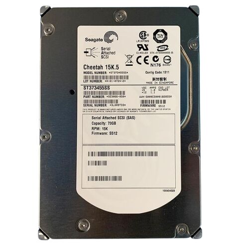 Seagate ST373455SS 73.4GB 15K RPM SAS-3GBPS HDD