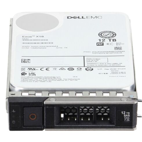 T7XPD Dell 12TB 7.2K RPM SAS 12GBPS HDD