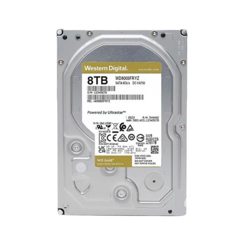 WD8005FRYZ WD Gold 8TB 7.2K RPM HDD