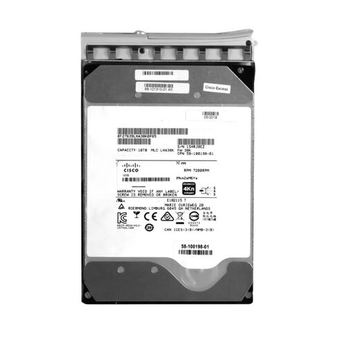 Cisco UCS-HD10T7KL6GN 10TB SATA 6GBPS 3.5 Inch HDD