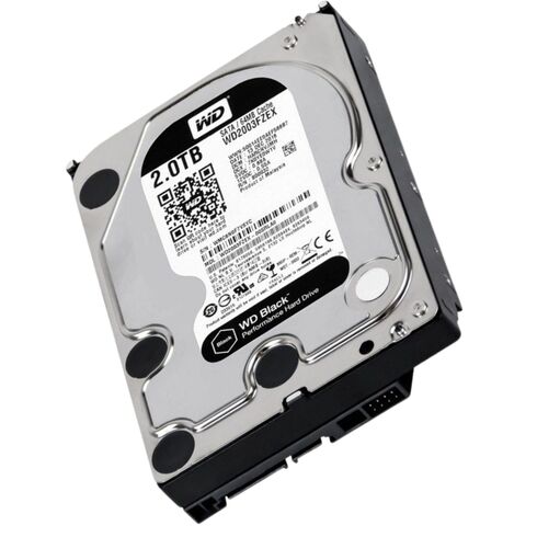 WD2003FZEX WD Black 2TB 7.2K RPM SATA 6GBps 64MB Buffer 3.5 Inch Form Factor HDD