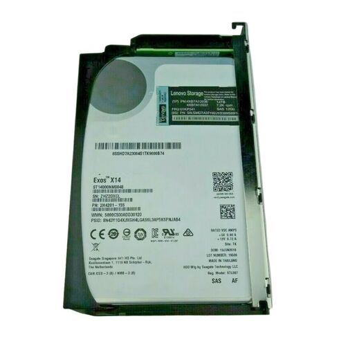 Lenovo 4XB7A13906 Hot Swap SAS 12GBPS HDD