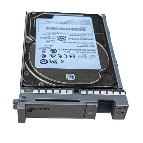 Cisco UCS-HD2T7KL12G 2TB 7.2K RPM SAS 12GBPS HDD