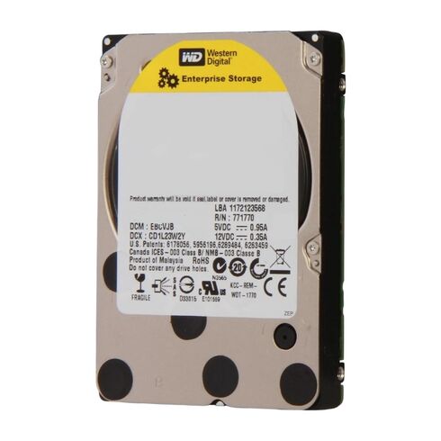 WD WD6001BKHG Xe 600GB 10K RPM SAS 6GBPS 32MB Hard Drive