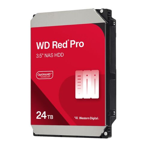 WD240KFGX Western Digital Red Pro 24tb 7.2K RPM SATA 512MB Buffer 3.5inch Hard Disk Drive