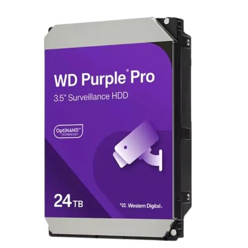 WD240PURP WD Purple Pro 24TB 7.2K RPM SATA-6GBPS HDD