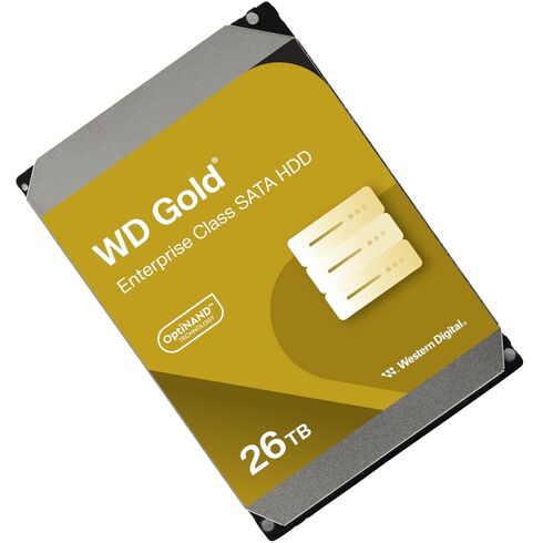 WD261KRYZ Western Digital Gold 26TB SATA 6GBPS 512MB Buffer 512e 3.5inch HDD