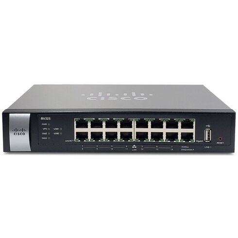 Cisco RV325-K9-NA Rack Mountable WAN Router