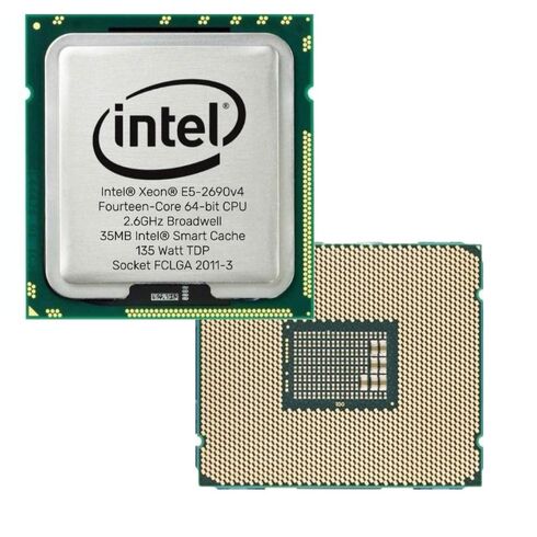 HPE 819852-B21 Intel Xeon E5-2690V4 14-Core FCLGA 2011 135W 14NM ProcessorHPE 819852-B21 Intel Xeon E5-2690V4 14-Core 14nm 64-bit 135W Processor