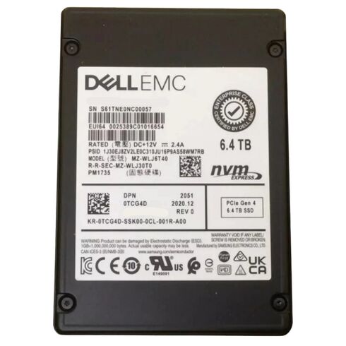 Samsung 6.4TB MZWLJ6T4HALA-00AM3 SSD