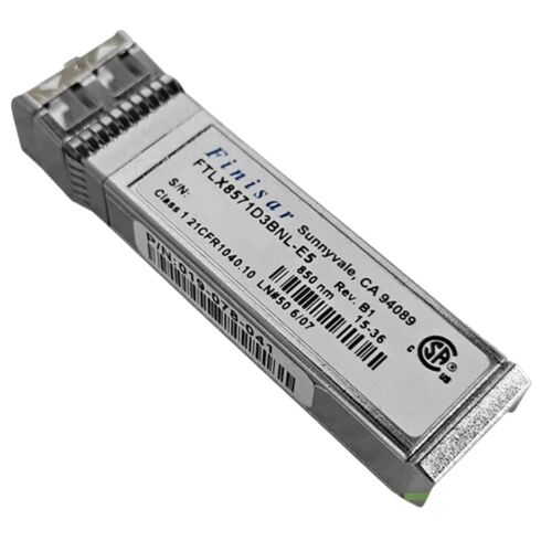 Finisar FTLX8571D3BNL-E5 10GB SFP+ Transceiver