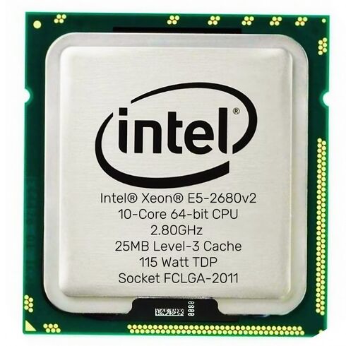 BX80635E52680V2 Intel Xeon E5-2680v2 10-core 2.8GHz 6GT QPI Processor