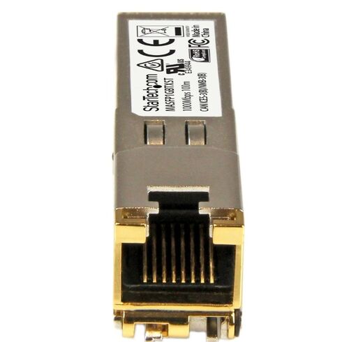 StarTech MASFP1GBTXST 1GBPS GBIC-SFP Transceiver