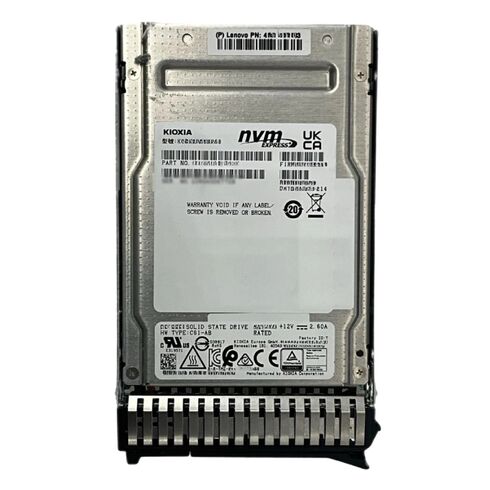 KIOXIA SDF1E83DAB02T KCD8 7680GB PCIE NVME SSD