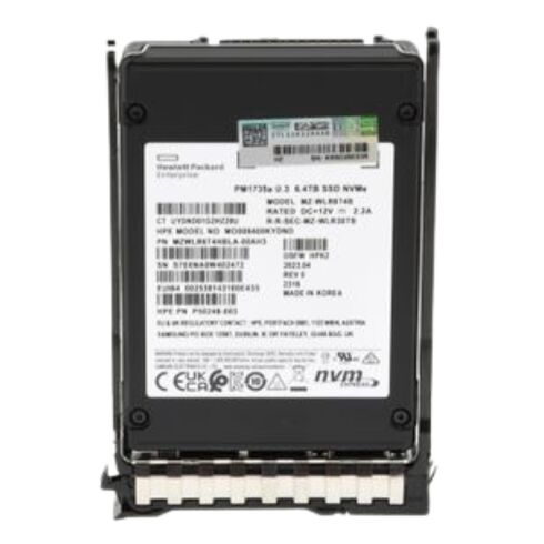 P63853-B21 HPE 6.4TB U.3 SSD