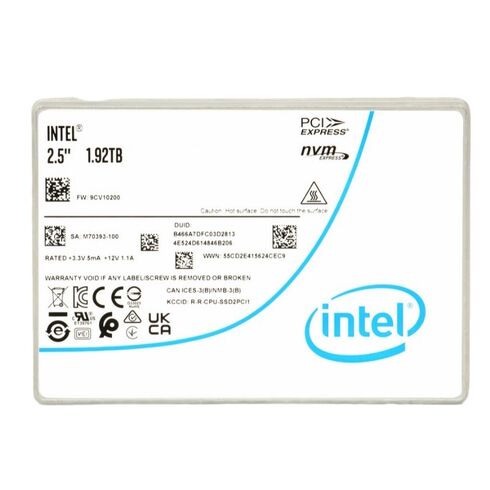 SSDPF2KX019T9K Intel NVMe Solid State Drive