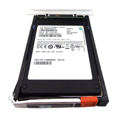 EMC 005052923 7.68TB SAS Solid State Drive
