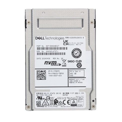 Kioxia KCD8XRUG960G Read Intensive Solid State Drive