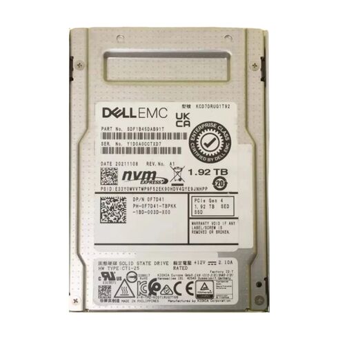 Kioxia KCM7XRUG1T92 PCI-E Solid State Drive