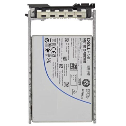 345-BJNQ DELL 30.72TB PCIe Gen4 4.0X4 NVMe sff SSD