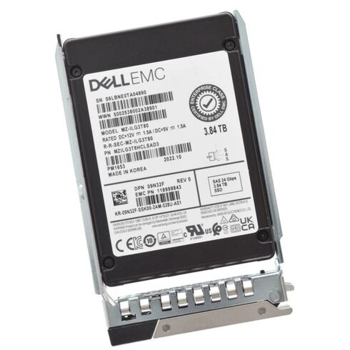Dell 0DFC0 3.84TB SAS 24GBPS Read Intensive SFF SSD