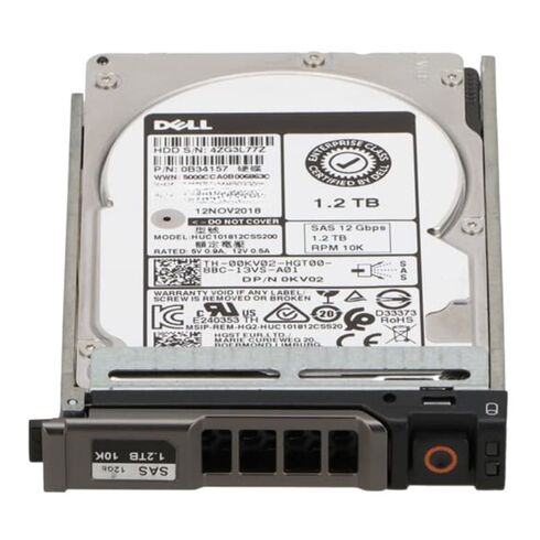 Dell 4VMHH 1.2 TB 10K RPM SAS 12GBPS HDD