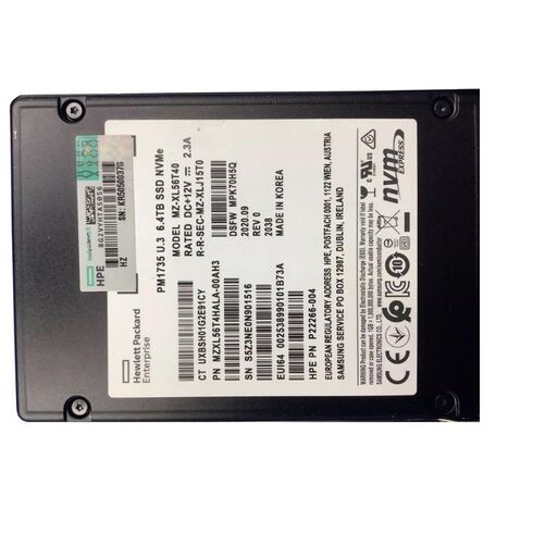 Samsung MZXL56T4HALA-00AH3 6.4 TB SSD