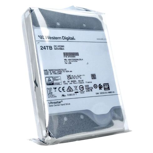 Western Digital 0F62838 24TB 7.2K RPM SATA 6GBPS HDD