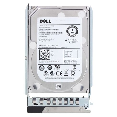 Dell 400-AEFI 1TB 7200RPM SAS 6GBPS Near Line HDD