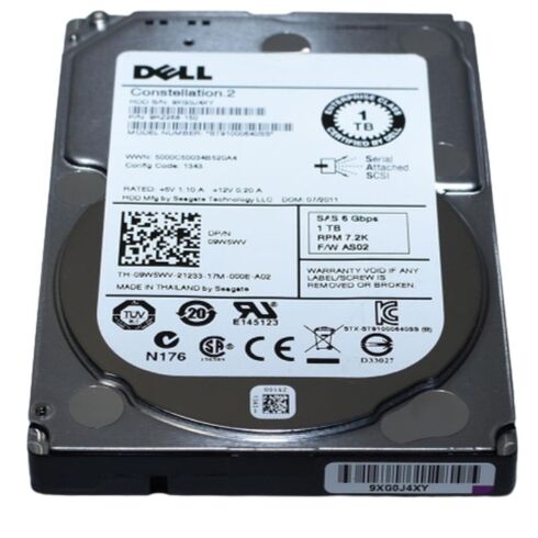 Dell U738K 7.2K RPM HDD