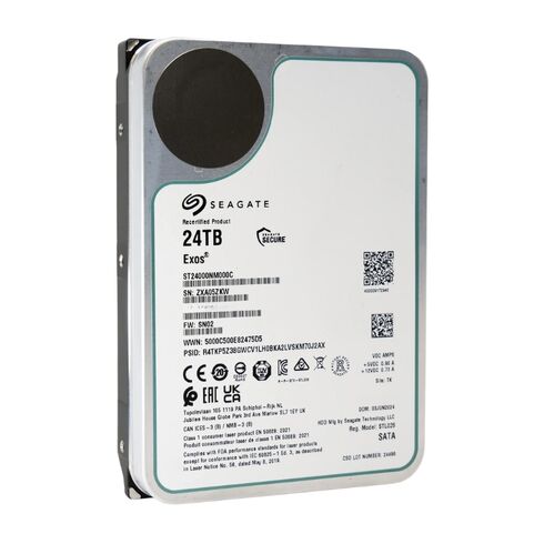 SEAGATE ST24000NM000H 24TB 6GBPS  HDD
