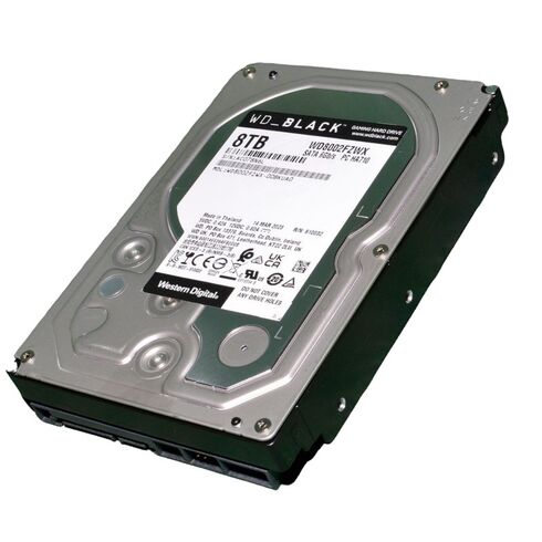 Western Digital WD8002FZBX 8TB SATA-6GBPS HDD