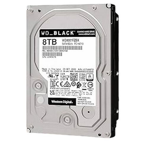 Western Digital WD8002FZBX WD BLACK 8TB 7.2K RPM HDD