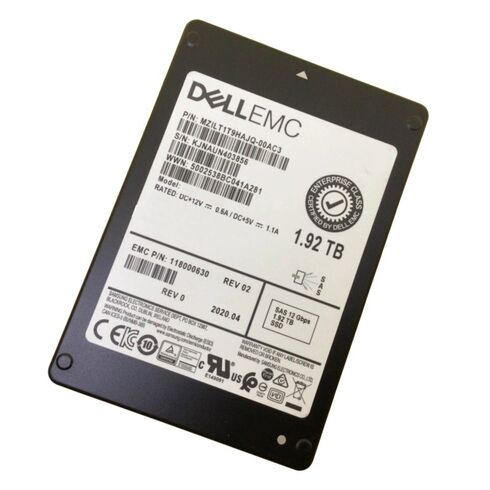 EMC 118000518 1.92TB SAS 12GBPS SSD
