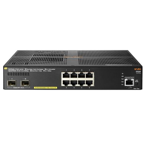 HPE JL692A#ABA Aruba 8 Port Switch