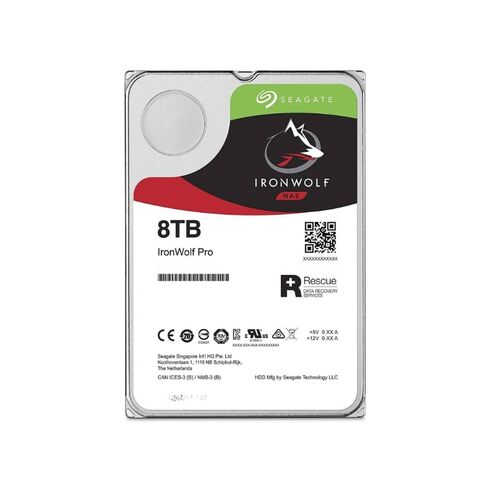 SEAGATE ST8000VN0022 Ironwolf Nas 8TB HDD