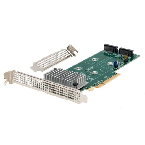 Supermicro AOC-SLG4-2H8M2 PCI-E Gen 4 NVMe Storage Adapter