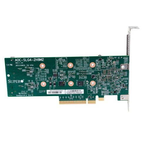 Supermicro AOC-SLG4-2H8M2 PCI-E Storage Adapter