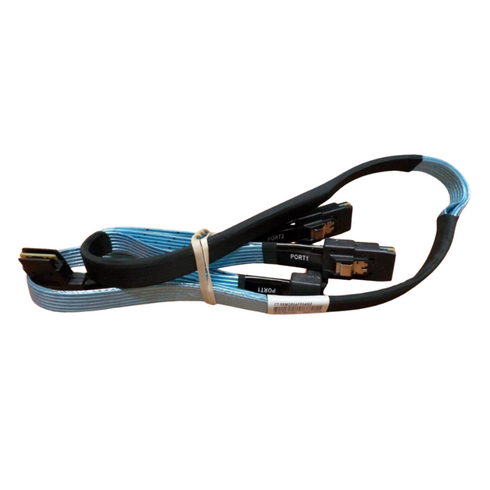 HPE 756909-001 21 Inch Dual Mini Ribbon SAS Cable