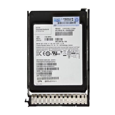 802888-B21 HPE 1.92TB 12GBPS Solid State Drive