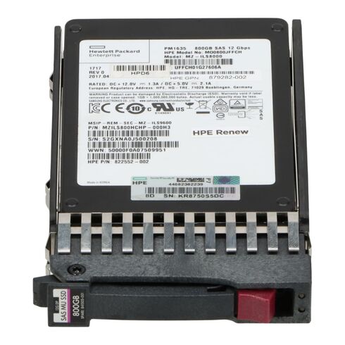 HPE 822785-001 800GB Solid State Drive